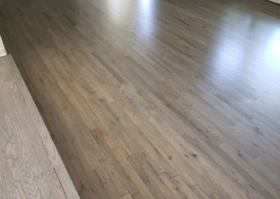 Stained Grey White Oak Flooring
